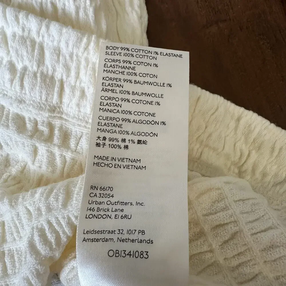 Anthropologie smocked bell